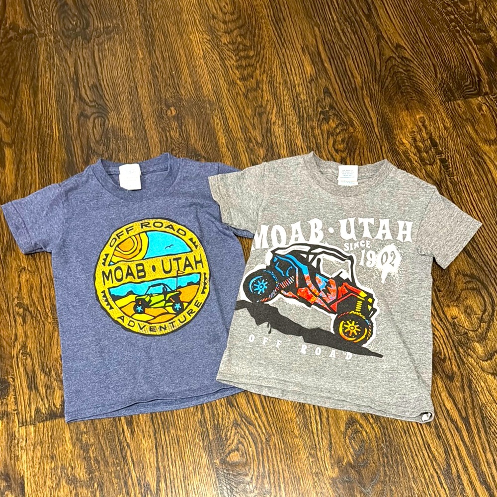 Moab Utah Adventure T-Shirts Set